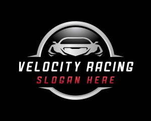 Racing Car Dealer logo design