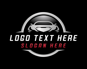 Drag Racing - Racing Car Dealer logo design