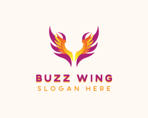 Holy Angelic Wings logo design