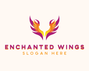 Holy Angelic Wings logo design