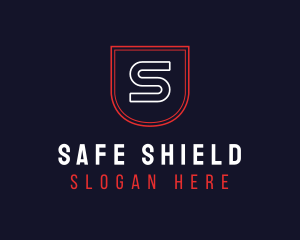 Shield Tech Badge logo design