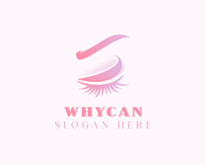 Beauty Makeup Eyelashes Cosmetics Logo