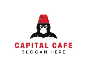 Turkish Hat Monkey logo design