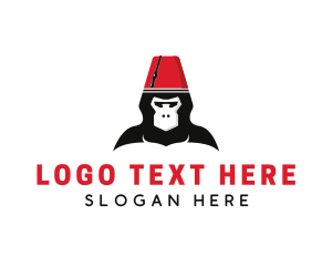 Hat - Turkish Hat Monkey logo design
