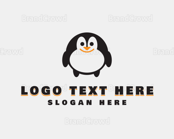 Penguin Toy Animal Logo