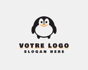 Cute - Penguin Toy Animal logo design