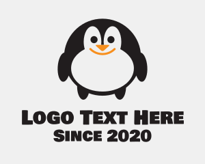 Fat - Penguin Toy Store logo design