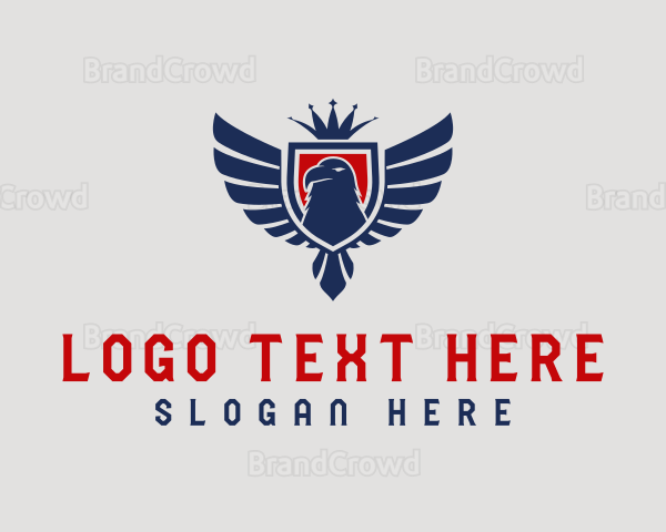 King Eagle Crest Logo