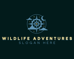 Outdoor Night Expedition logo design