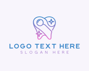 Root Canal - Tooth Dental Hygiene logo design