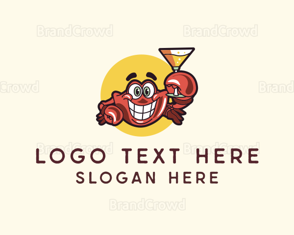 Crab Martini Bar Logo