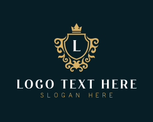 Hotel - Regal Crest Shield logo design