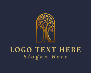 Golden Arch Tree Logo