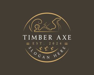 Carpentry Planer Tool logo design