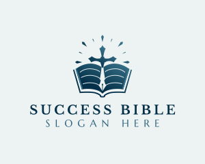 Bible - Bible Cross Ministry logo design
