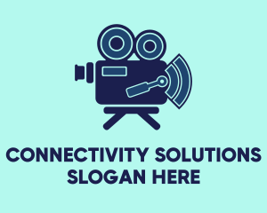 Wireless - Wireless Video Camera logo design