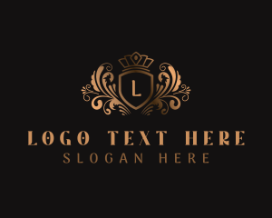 Lettermark - Royal Shield Boutique logo design