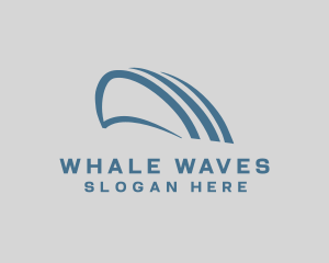 Minimalist Arch Wave logo design