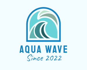 Water Park Wave Resort  logo design