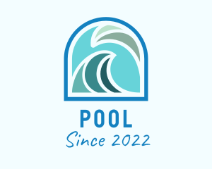 Water Park Wave Resort  logo design