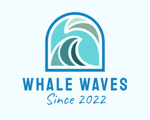 Water Park Wave Resort  logo design