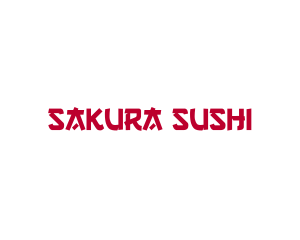 Japanese Text Font logo design