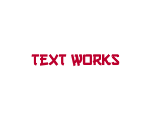 Text - Japanese Text Font logo design