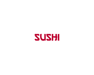 Japanese Text Font logo design