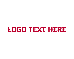 Sumo - Japanese Text Font logo design