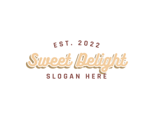 Treat - Artistic Retro Script logo design