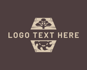 Letter Ht - Wood Sawmill Lumber logo design