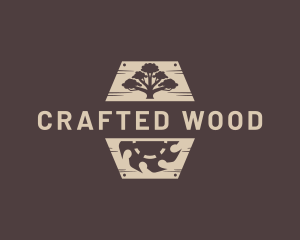 Joinery - Wood Sawmill Lumber logo design