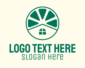Window - Green Lime House logo design