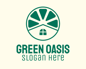 Green Lime House logo design