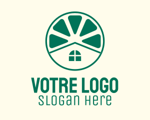 Green Lime House logo design