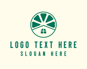 Green Lime House logo design