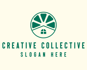 Green Lime House logo design