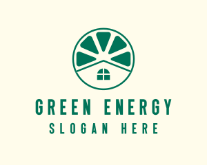 Green Lime House logo design