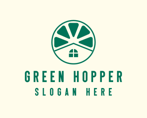 Green Lime House logo design