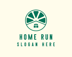 Green Lime House logo design