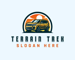 Adventure Car SUV logo design