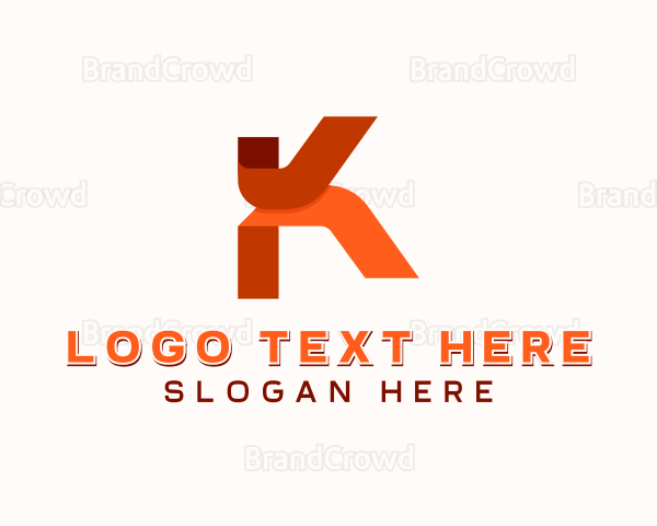 Generic Brand Letter K Logo