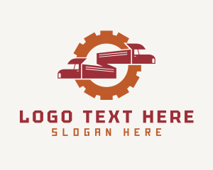 Cog - Gear Cargo Trucking logo design