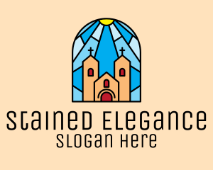 Cathedral Church Mosaic  logo design