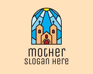 Cathedral Church Mosaic  logo design