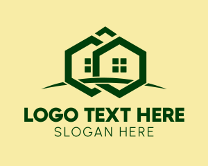 Leasing Agent - Hexagon Village Townhouse logo design