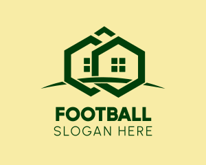 Property Developer - Hexagon Village Townhouse logo design