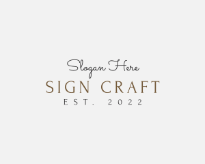 Luxury Fashion Brand logo design