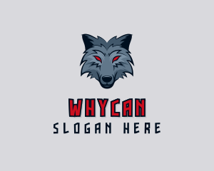 Predator - Wild Wolf Dog logo design