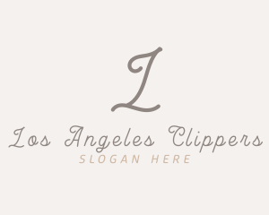 Elegant Script Business Logo